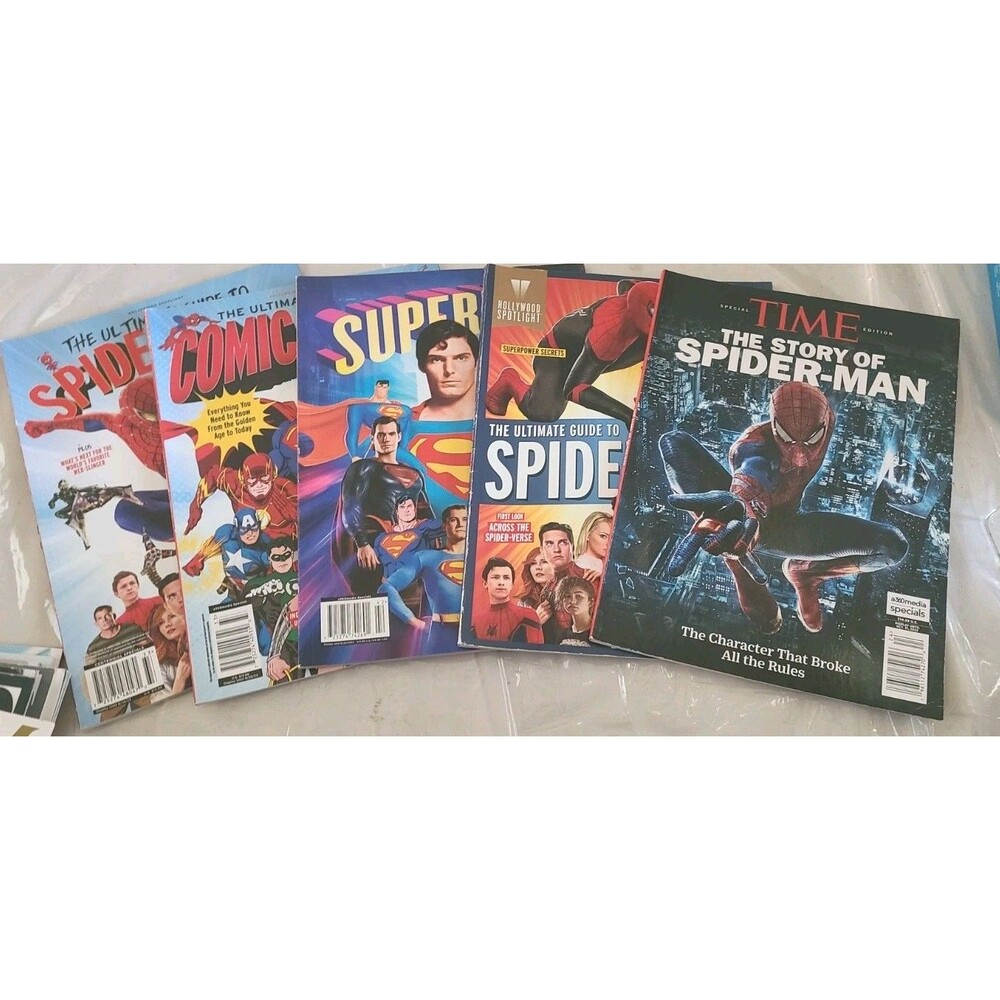 2024 Spiderman, Superman Lot -5 Mag New!